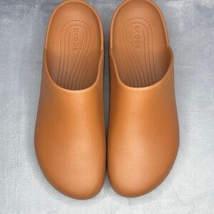 Crocs Classic Slip On Clogs Brown Size 14 Mens Comfort Shoes